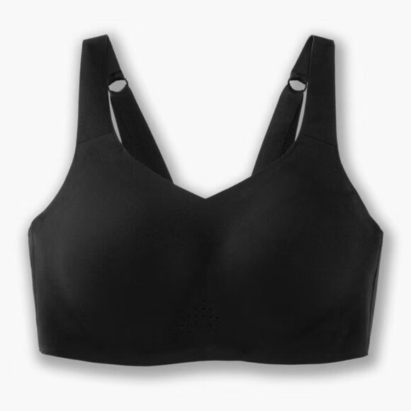 Brooks Dare Underwire Sports Bra, Black, Size 36D - Picture 2 of 10
